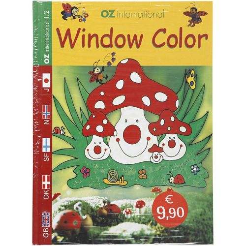 WINDOW COLOUR BOOK - Книга-наръчник с твърди корици OZ