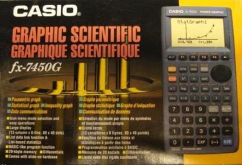 CASIO  fx-7450g - Научен  графичен калкулатор 