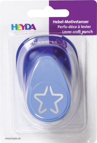HEYDA Punch  25mm - Дизайн пънч ЗВЕЗДА 3D