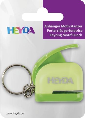 HEYDA Punch - keychain  10mm - Дизайн пънч ключодържател  Детелина XS