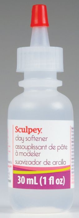 Clay Softener & Thinner 1 oz, USA - Tечен омекотител за полимерни глини и Liquid Sculpey® 
