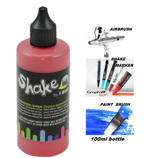 SHAKE IT ACRYLIC INK - Акрилно мастило за AIRBRUSH , SHAKE МАРКЕРИ и четка - LIPSTICK