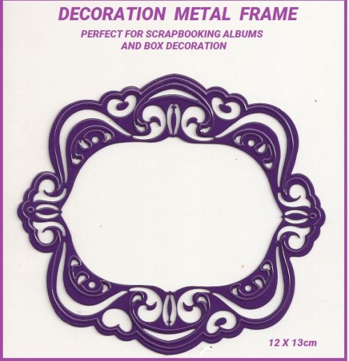 METAL DECO FRAME - Декорационна метална рамка 