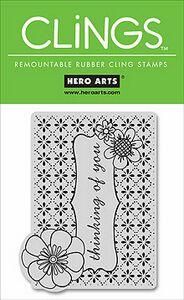 HERO ARTS, USA - Дизайнерски CLING ГУМЕН печат