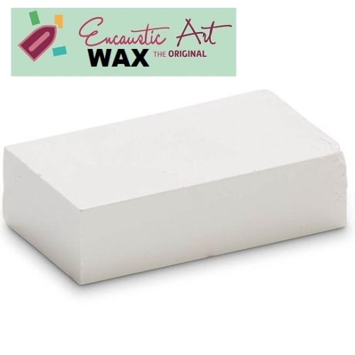 Encaustic WAX - Блокче цветен восък за Енкаустика № 16 WHITE-10гр