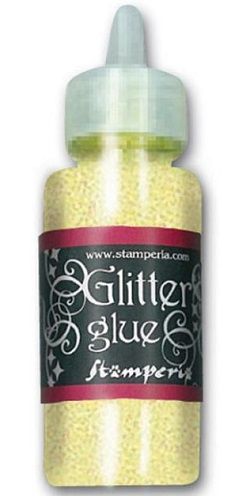 NEW Glitter Glue,Stamperia -Брокат лепило за декорация 40 гр. - Holographic Rainbow