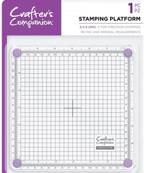 CRAFTERS COMPANION Stamping Platform 6" x 6" - Уред за отпечатване 15cm 