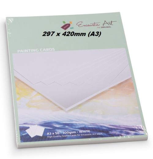 Encaustic Cards A3 / 50 - Комплект картон за Енкаустика 297 x 420mm (A3) / 50