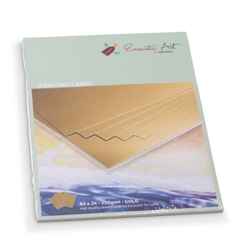 Encaustic Cards A3 / 24 - Комплект картон за Енкаустика 297 x 420mm (A3) / 24 GOLD