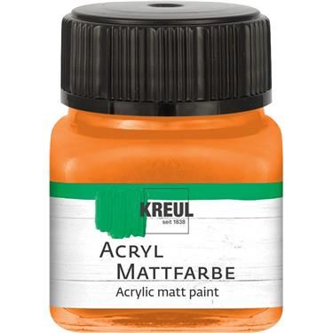 ACRYLIC MATT FARBE  20ML - Фин акрил и за маникюр ORANGE