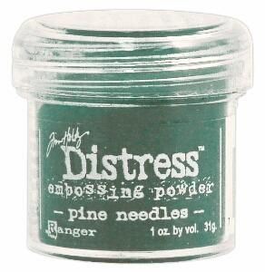 `Distress` Ембос Пудра  - Pine Needles