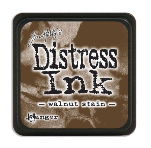NEW MINI Distress ink pad by Tim Holtz - Тампон, "Дистрес" техника - Walnut stain