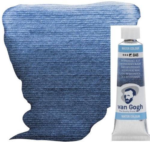 VAN GOGH WATERCOLOUR - Екстра фин акварел 10мл # INTERFERENCE BLUE