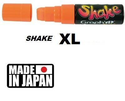 SHAKE OPAQUE MARKER XL -  PERMANENT маркер ORANGE FLUOR