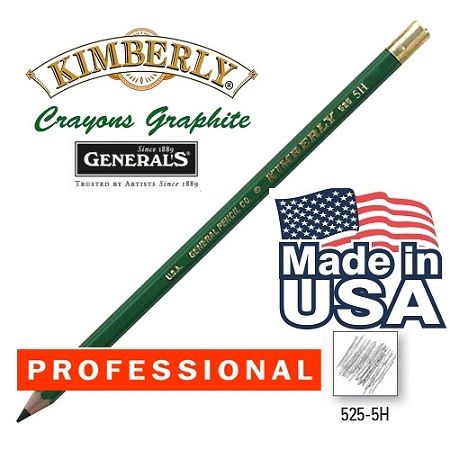 KIMBERLY GRAPHIC , USA - Дизайнерски графитен молив 5H