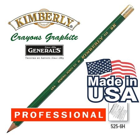 KIMBERLY GRAPHIC , USA - Дизайнерски графитен молив 6H