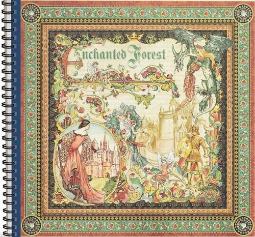ALBUM SCRAPBOOKING # ENCHANTED FOREST COLLECTION - Дизайнерски скрапбукинг албум  30,5 х 30,5 см.