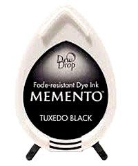 MEMENTO DEW DROP  - Тампон с ярък отпечатък TUXEDO BLACK