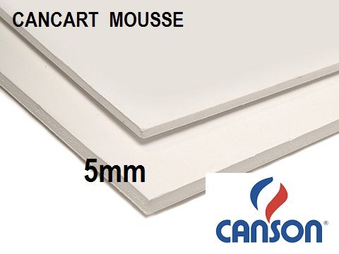 CANSON MOUSSE 5mm - ПЕНОКАРТОН 50x70 /  5мм