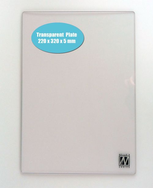 POWERBOSS Transparent CUTTING PLATE  - Прозрачна подложка(режеща) за Power Boss -220X320X5mm