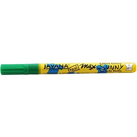 JAVANA TEXI MAX  FINE- Маркери 1-2 мм за светла основа - Зелено