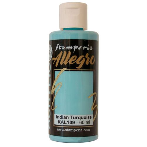 ALLEGRO ACRYLIC - ДЕКО АКРИЛ  60 ml  /  Indian turquoise