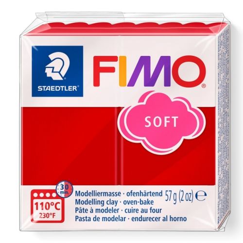 FIMO SOFT - Christmas Red 2P