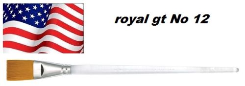 ROYAL GT LH Flat, USA - `плоска` четка за различни техники №12