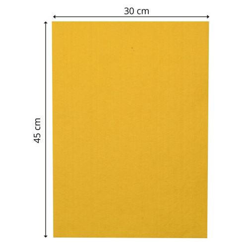 CREATIVE, Designer Felt - Дизайнерски филц 3,5мм  30 x 45 см. - Yellow