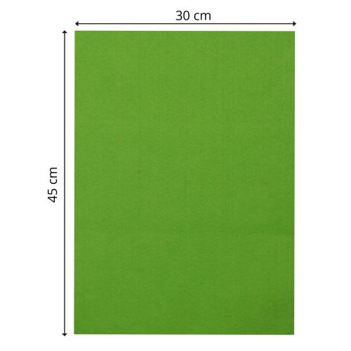CREATIVE, Designer Felt - Дизайнерски филц 3,5мм  30 x 45 см. - Light green