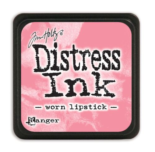 NEW MINI Distress ink pad by Tim Holtz - Тампон, "Дистрес" техника - Worn lipstick