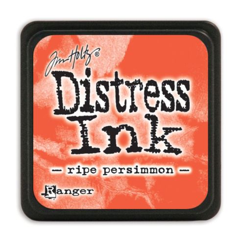 NEW MINI Distress ink pad by Tim Holtz - Тампон, "Дистрес" техника - Ripe persimmon