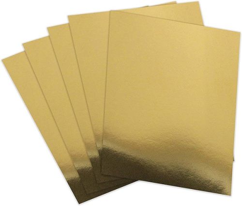 MIRROR BOARD 270g  GOLD  50x70 - Огледален картон - Злато