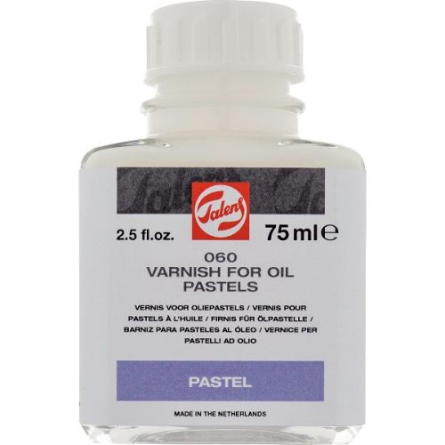 TALENS VARNISH for Oil Pastels & Encaustic SATIN - Краен лак за маслени пастели и енкаустика САТЕН 75мл