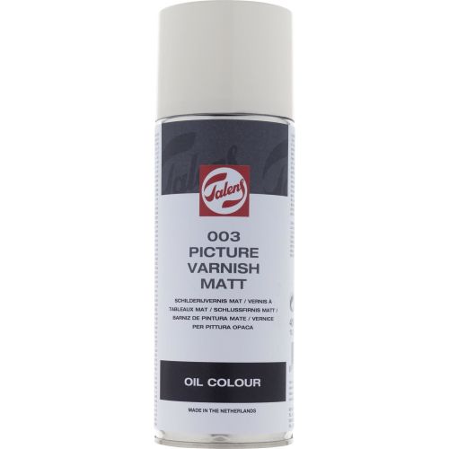 SPRAY TALENS PICTURE VARNISH Matt - Краен лак за масло САТЕН МАТ 400мл