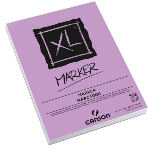 # MARKER PAD CANSON XL A3 -  Блок за MARKER рисуване 100 листа / А3