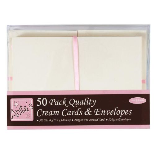 IVORY cards & envelopes С6  - 50  картички и пликове 105 x 148 ШАМПАНСКО - PROMO!