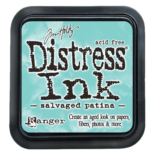 Distress ink pad by Tim Holtz - Тампон, "Дистрес" техника - Salvaged patina