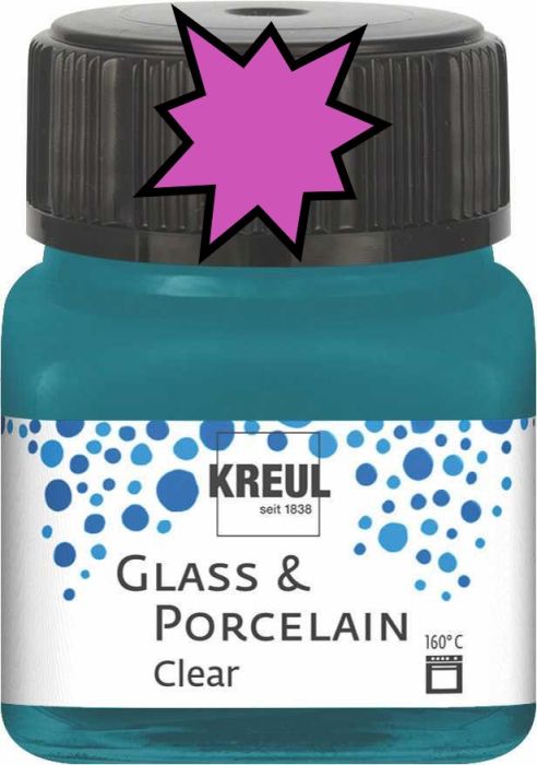 KREUL Glass & Porcelain Clear  20 мл. - PINK