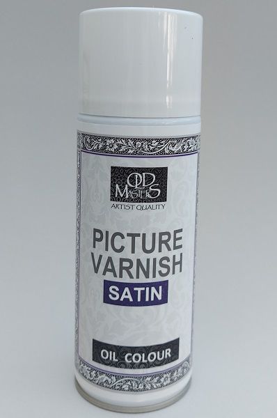 OM PICTURE VARNISH SATIN - Краен лак за МАСЛО САТЕН 400 мл
