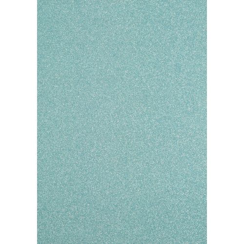 Florence • Glitter paper A4 250g Aqua - Глитер картон 250 гр. А4