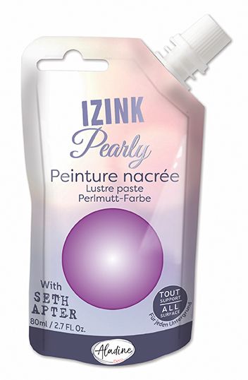 IZINK PEARLY PAINT by Seth Apter - Универсална перлена боя  80мл - Provence