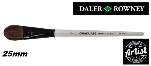 DR GRADUATE WHITE PONY/SYNTHETIC OVAL WASH 1