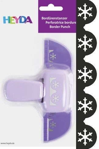 Border Punch HEYDA - Дизайн бордюрен пънч СНЕЖИНКИ