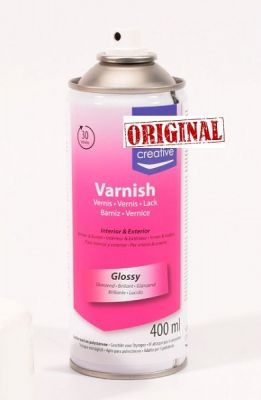 V.Creative • Varnish Glossy 400ml - Акрилен спрей 400ml  - ЛАК ГЛАНЦ