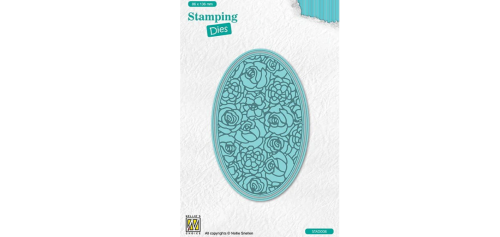 Nellie Snellen • Stamping Dies Oval Roses