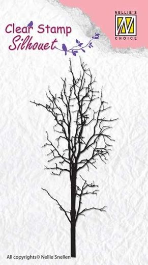 Nellie Snellen • Silhouet Clear Stamps Tree-1 - Дизайн силиконов печат