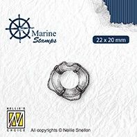 Nellie Snellen • Marine Clear Stamps Lifebuoy- Дизайн силиконов печат