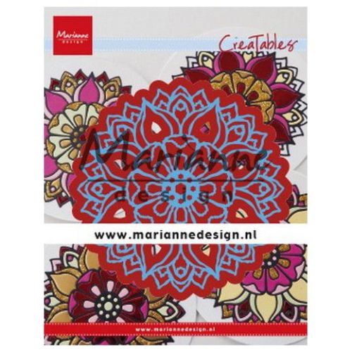 Marianne Design • Creatables snij- embosstencil Mandala - Шаблон за рязане и ембос