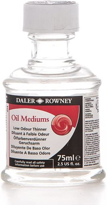 DALER & ROWNEY, Low Odour Thinner - Разредител без мирис 75мл
